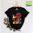 thumbnail image 1 of Tee Clo Fire Department T-Shirt Firefighter Logo Family Hero Appreciation Tee, Full Size S-5XL, 1 of 5