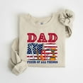 thumbnail image 1 of Tee Clo Fixer Dad Sweatshirt Handy Father Retro Appreciation Cozy Everyday Style, Full size S-5XL, 1 of 5