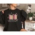 thumbnail image 1 of Tee Clo Floral Books Sweatshirt, There Is No Such Thing As Too Many Books, Bookish shirt, Librarian Gift, Book Nerd Shirt, Bookworm Shirt All Size S-5XL, Full size S-5XL, 1 of 5