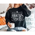 thumbnail image 1 of Tee Clo Hocus Pocus Sweatshirt Spooky Sanderson Sisters Retro Cozy Outfit, Full size S-5XL, 1 of 5