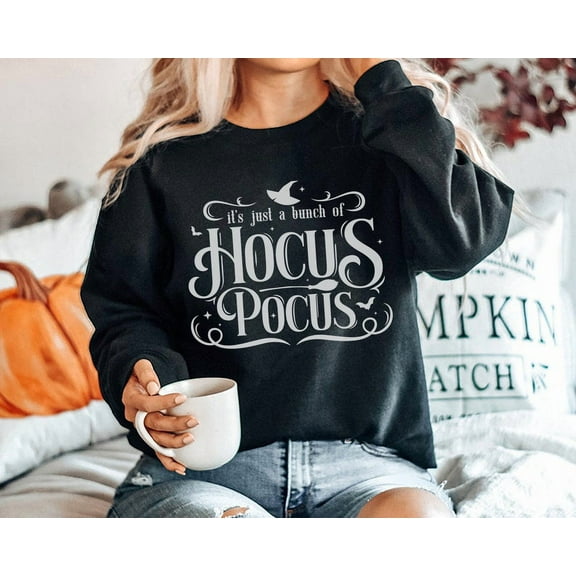 Tee Clo Hocus Pocus Sweatshirt Spooky Sanderson Sisters Retro Cozy Outfit, Full size S-5XL