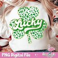 thumbnail image 1 of Tee Clo Lucky Shamrock : Dalmatian Print, St Patrick'S Day Design All Size S-5XL, Full size S-5XL, 1 of 5