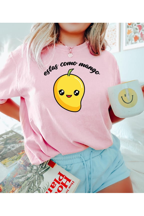 Retro Mango Graphic Tee: Exotic Fruit Shirt All Size S-5XL, Full Size S-5XL
