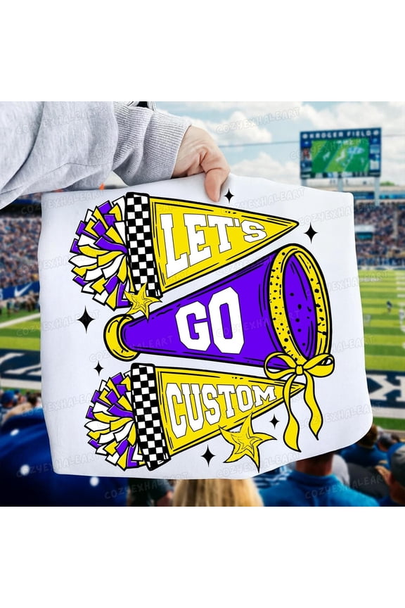 School Spirit Mascot Flag : Cheer Design For Game Day Sublimation All Size S-5XL, Full size S-5XL