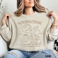 thumbnail image 1 of Tee Clo Sourdough Sweatshirt, Bread Maker Gift, Baking Crewneck Shirt, Luxury Social Club Sweater, Homestead Sweatshirt, Sourdough Starter Shirt All Size S-5XL, Full size S-5XL, 1 of 5