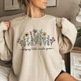 thumbnail image 1 of Tee Clo Teacher Wildflowers Shirt, Helping Little Minds Grow Shirt, Boho Flowers Shirt, Back To School Shirt, First Day Of School, Teacher Shirt All Size S-5XL, Full size S-5XL, 1 of 5