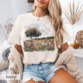 thumbnail image 1 of Tee Clo Vintage Wildflowers T-Shirt Retro Cottagecore Floral T-Shirt Botanical Garden Gift Tee, Full Size S-5XL, 1 of 5