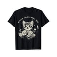 thumbnail image 1 of Tee [Funny Cat T-Shirt] Soft Cotton Funny Cat Graphic T-Shirt - 'Rage Consumes Me' Sarcastic Kitten & Flower Design, 1 of 7