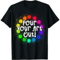 thumbnail image 1 of Tee Gift Fluid Art Painter Acrylic Paint Pouring Artist T-Shirt, 1 of 3