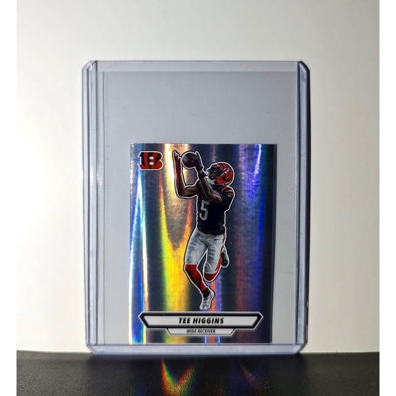 Tee Higgins 2025 Panini NFL #133 Foil Sticker Cincinnati Bengals