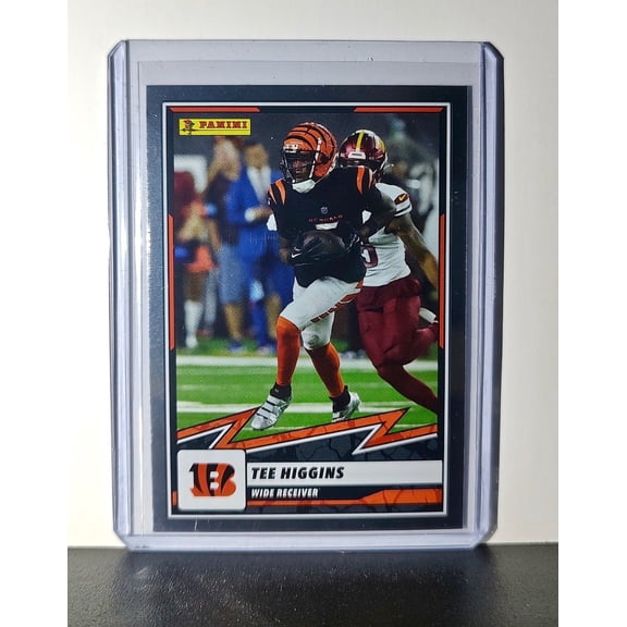 Tee Higgins 2025 Panini NFL #61 Foil Sticker Card Cincinnati Bengals