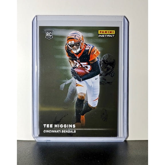 Tee Higgins Rookie 2020 Panini NFL #17 Rookie Spotlight Card Cincinnati Bengals