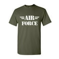 thumbnail image 1 of Tee Hunt Air Force T-Shirt Military Veteran POW MIA Air Force Mom Mens Shirt, Military Green, 5X-Large, 1 of 5