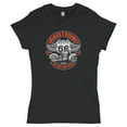 thumbnail image 1 of Tee Hunt America's Highway The Mother Road T-Shrit Route 66 Biker Motorcycle Women's T-Shirt Tee, Black, Medium, 1 of 5