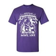 thumbnail image 1 of Tee Hunt American Firefighter First in Last Out T-Shirt Fire Rescue Shirt, Purple, 3X-Large, 1 of 5