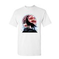 thumbnail image 1 of Tee Hunt American Howling Wolf T-Shirt Wildlife Animal Wolves Wilderness Mens Shirt, White, 3X-Large, 1 of 5