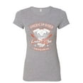 thumbnail image 1 of Tee Hunt American Rider Women's T-Shirt Custom Made Motorcycle Route 66, Gray, XX-Large, 1 of 5