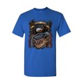 thumbnail image 1 of Tee Hunt Armed Forces Bald Eagle T-Shirt Army This We'll Defend US Flag Mens Shirt, Blue, 5X-Large, 1 of 5