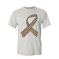 thumbnail image 1 of Tee Hunt Autism Awareness Ribbon T-Shirt Support Care Love ASD Asperger Mens Shirt, Ash Gray, Large, 1 of 5