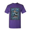 thumbnail image 1 of Tee Hunt Autoworkers Backbone of America T-Shirt Car Motor Mechanic Union Mens Shirt, Purple, 3X-Large, 1 of 5