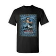 thumbnail image 1 of Tee Hunt Autoworkers Backbone of America T-Shirt Car Motor Mechanic Union Mens Shirt, 1 of 5