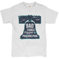 thumbnail image 1 of Tee Hunt Bad Things Happen in Philadelphia T-shirt 2024 Election Debate Men's Tee, Ash Gray, XX-Large, 1 of 5