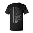 thumbnail image 1 of Tee Hunt Beard Length Measuring T-Shirt Funny Beard Ruler Shirt, 1 of 5