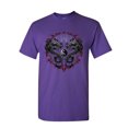 thumbnail image 1 of Tee Hunt Bengal Rising Dragons T-Shirt Asian Art Wild Tiger Yin and Yang Mens Shirt, Purple, 5X-Large, 1 of 5