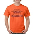 thumbnail image 1 of Tee Hunt Best Dads Get Promoted to Grampa T-Shirt Funny Grandpa Joke Men's Tee, Orange, Medium, 1 of 5