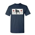 thumbnail image 1 of Tee Hunt Best Furiend T-Shirt Man's Best Friend Dog Pup Puppie Doggie Paw Mens Shirt, Navy Blue, 3X-Large, 1 of 5