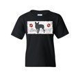 thumbnail image 1 of Tee Hunt Best Furiend Youth T-Shirt Man's Best Friend Dog Pup Puppie Doggie Paw Kids Tee, Black, X-Large, 1 of 5