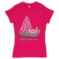 thumbnail image 1 of Tee Hunt Best Mom Ever T-Shirt Mother's Day Cute Watermelon Mama and a Kid Women's T-Shirt Tee, Pink, Medium, 1 of 5