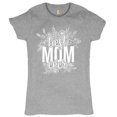 thumbnail image 1 of Tee Hunt Best Mom Ever T-Shrit Blessed Mama Mother's Day Maternity Parenting Women's T-Shirt Tee, Gray, Medium, 1 of 4