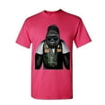 thumbnail image 1 of Tee Hunt Biker Ape T-Shirt Gorilla Motorcycle Route 66 Chopper Bobber Mens, Hot Pink, 3X-Large, 1 of 5