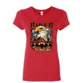 thumbnail image 1 of Tee Hunt Biker Till I Die Women's T-Shirt Motorcycle Club Biker Gang Live to Ride Shirt, Red, Medium, 1 of 4