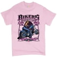 thumbnail image 1 of Tee Hunt Bikers Against Breast Cancer T-Shirt Fight for a Cure Hope Matters Men's Tee, Light Pink, 3X-Large, 1 of 5