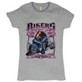 thumbnail image 1 of Tee Hunt Bikers Against Breast Cancer T-Shrit Fight for a Cure Hope Matters Women's T-Shirt Tee, Gray, X-Large, 1 of 5
