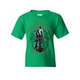 thumbnail image 1 of Tee Hunt Brotherhood of IronWorkers Youth T-Shirt Blue Collar Job Construction Kids Tee, Green, Medium, 1 of 5