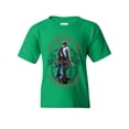 thumbnail image 1 of Tee Hunt Brotherhood of IronWorkers Youth T-Shirt Blue Collar Job Construction Kids Tee, Green, Small, 1 of 5