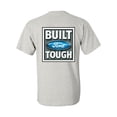 thumbnail image 1 of Tee Hunt Built Tough T-Shirt Licensed Ford Truck 4x4 F150 Mustang Shirt, Ash Gray, 5X-Large, 1 of 5