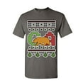 thumbnail image 1 of Tee Hunt California Republic Ugly Sweater T-Shirt Christmas Xmas CA Bear Mens Shirt, Charcoal, X-Large, 1 of 4