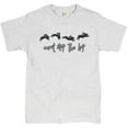thumbnail image 1 of Tee Hunt Can't Stop The Hop T-Shirt Happy Easter Hopping Rabbits Men's Novelty Shirt, Ash Gray, Large, 1 of 5