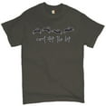 thumbnail image 1 of Tee Hunt Can't Stop The Hop T-Shirt Happy Easter Hopping Rabbits Men's Novelty Shirt, Charcoal, Small, 1 of 5