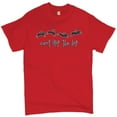 thumbnail image 1 of Tee Hunt Can't Stop The Hop T-Shirt Happy Easter Hopping Rabbits Men's Novelty Shirt, Red, 5X-Large, 1 of 5