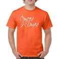 thumbnail image 1 of Tee Hunt Cancer Slayer T-Shirt Breast Cancer Awareness Ribbon Hope Healing Men's Tee, Orange, Medium, 1 of 5