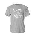 thumbnail image 1 of Tee Hunt Cats Rock Concert T-Shirt Rock & Roll Cat Lover Kitten Music Mens Shirt, Gray, Small, 1 of 5