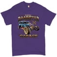 thumbnail image 1 of Tee Hunt Classic Roadster Garage T-Shirt Vintage Hot Rod Route 66 Muscle Car Men's Tee, Purple, Large, 1 of 5