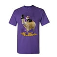 thumbnail image 1 of Tee Hunt Corgi Riding a Gentleman Llama T-Shirt Funny Weird Universe Dog Mens Shirt, Purple, XX-Large, 1 of 4