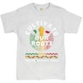 thumbnail image 1 of Tee Hunt Cultivate Our Roots T-shirt Inspire Educate Unite African American Men's Tee, Ash Gray, 3X-Large, 1 of 5