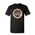 thumbnail image 1 of Tee Hunt Custom Classics T-Shirt Chopper Bobber Biker RTE 66 Live to Ride Mens Shirt, Black, 4X-Large, 1 of 5